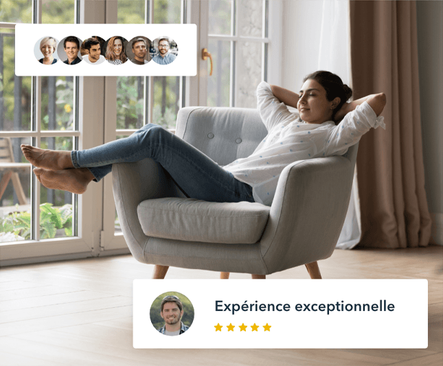 Image d'une personne se relaxant