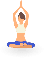 Image d'une personne faisant du yoga